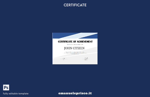 stile verificato Modello di certificato di ringraziamento per i dipendenti USA